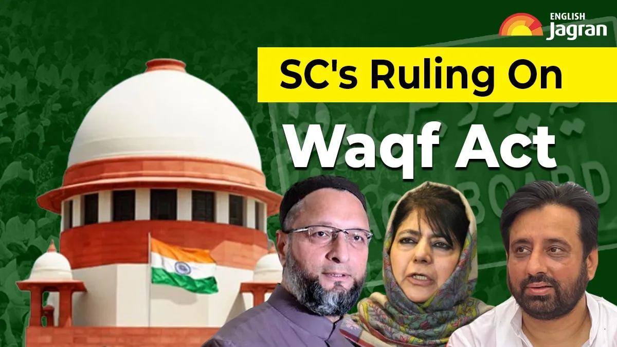 waqf-amendment-act-case-in-supreme-court-from-owaisi-to-mehbooba-mufti-check-who-said-what-after-sc-ruling