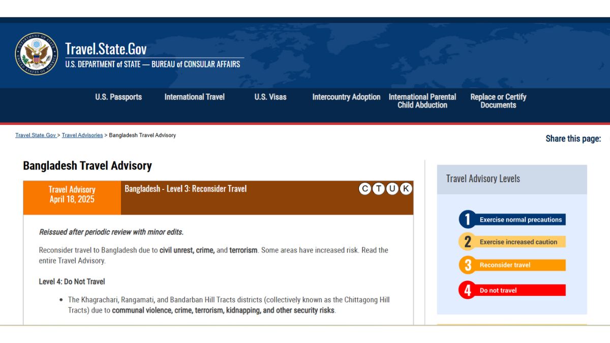 us travel advisory