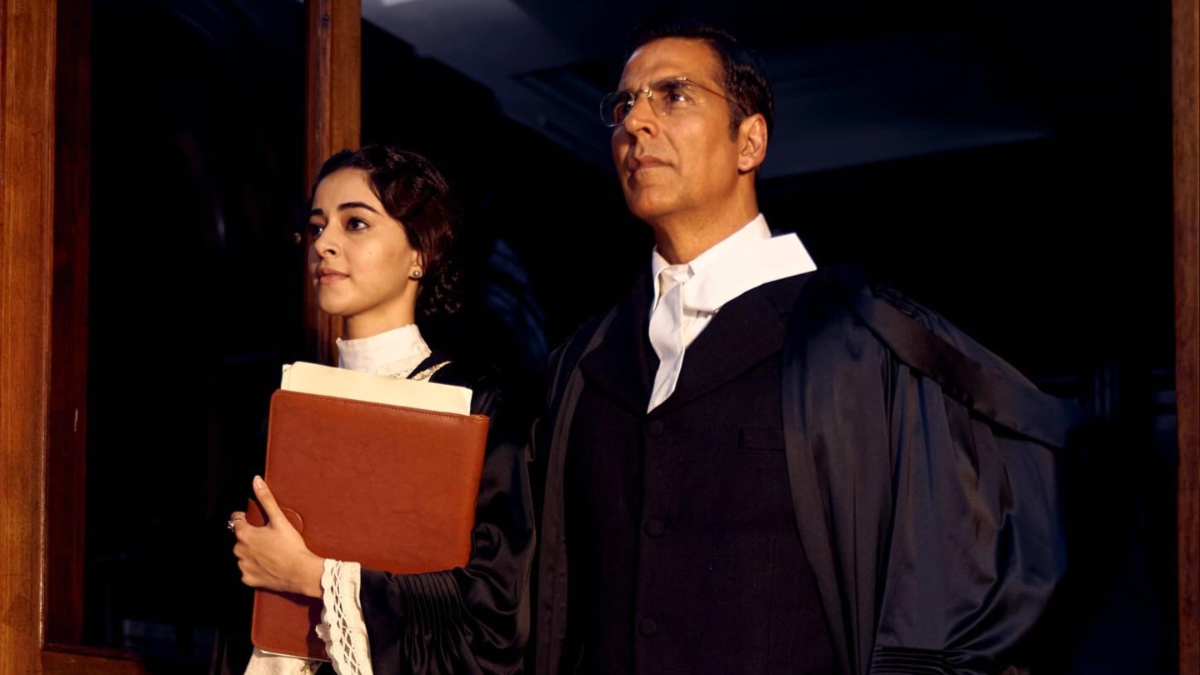 Ananya Panday and Akshay Kumar