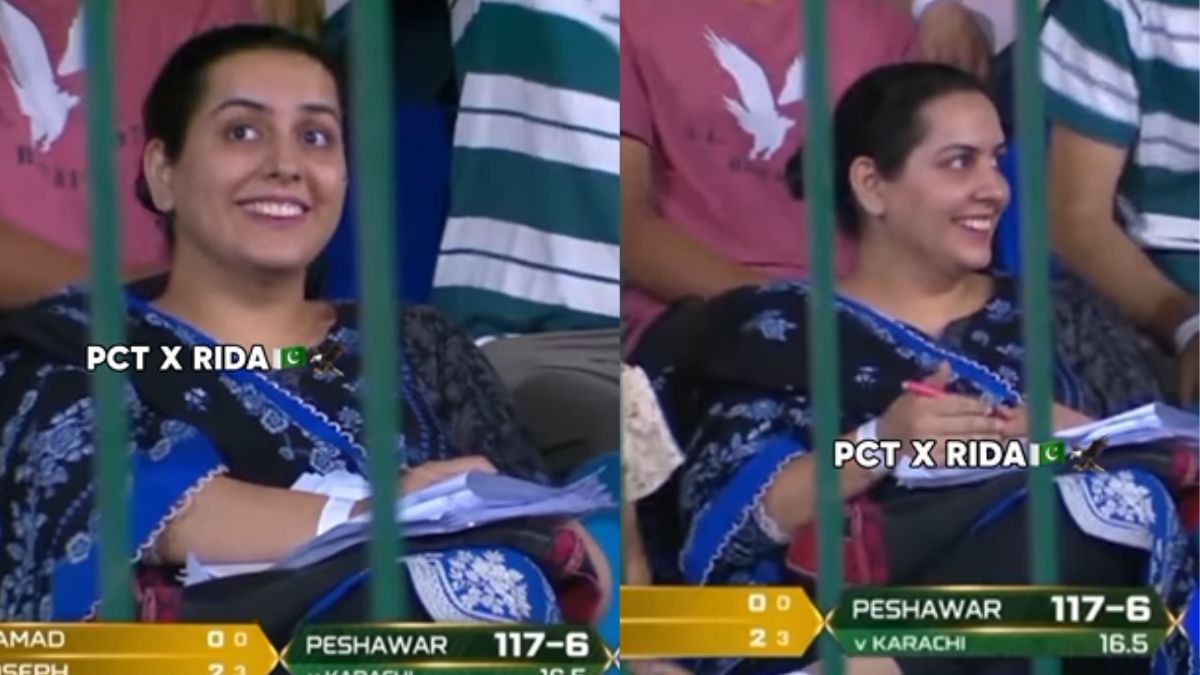 teacher-marks-exam-papers-while-watching-pakistan-super-league-match-netizens-say-ye-pakka-maths-wali-maam-hongi-viral-video