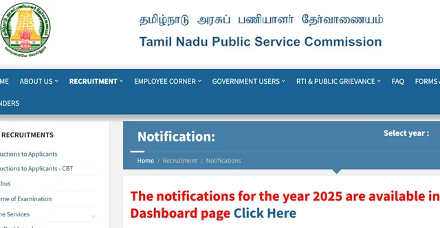 TNPSC Group 4 2025 Notification Release Soon At tnpsc.gov.in, Check ...