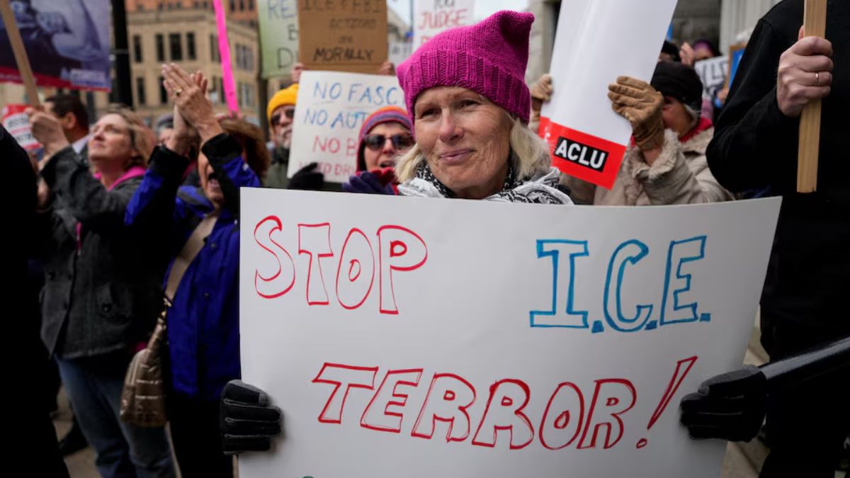 People protest in wisconsin