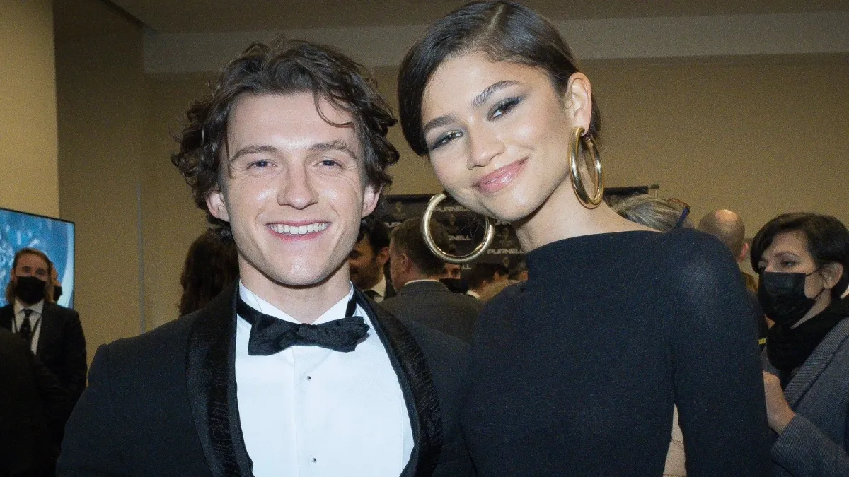 Tom Holland Surprises Zendaya On Euphoria Set; Couple Makes First