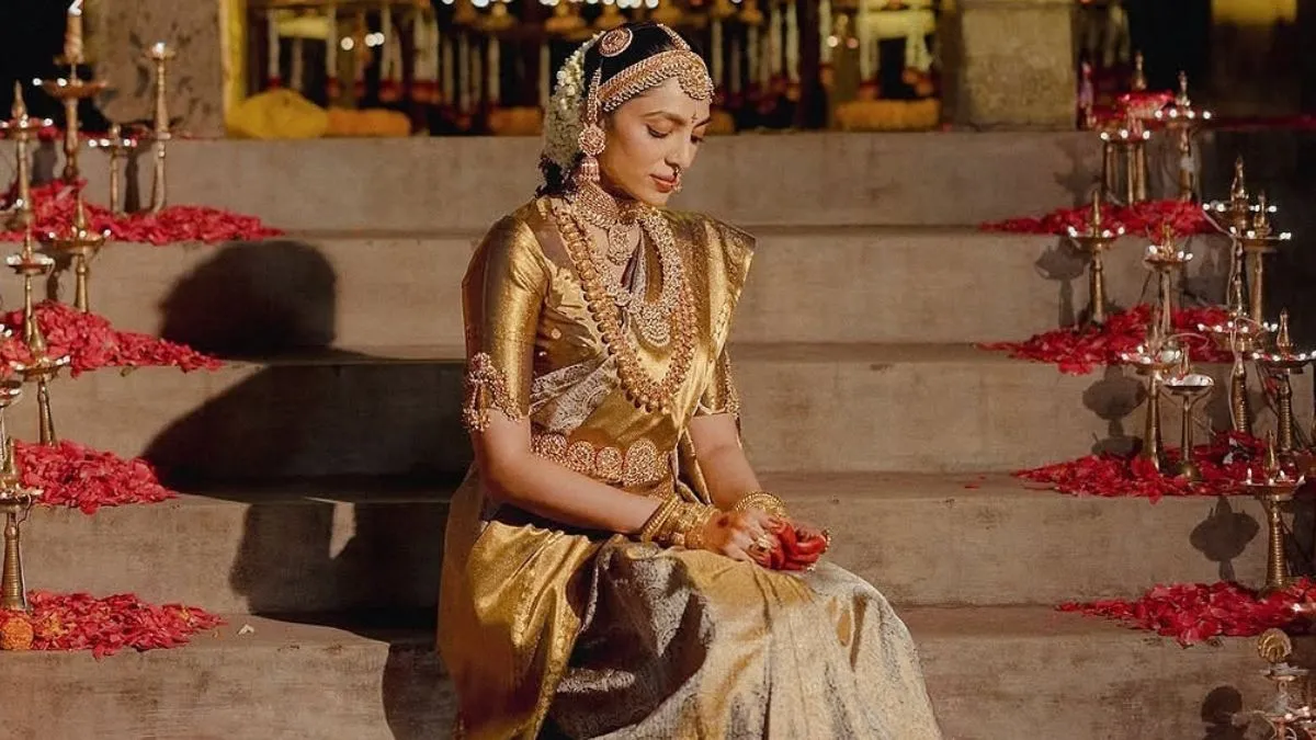 7-must-have-jewellery-pieces-to-complement-your-kanjivaram-saree-temple-jewellery-maang-tikka-and-more