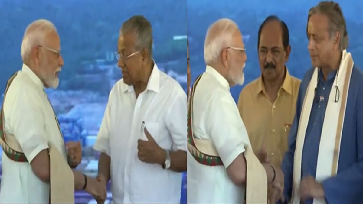 will-disturb-sleep-of-many-pm-modi-jibe-as-he-shares-stage-with-kerala-cm-vijayan-shashi-tharoor-watch