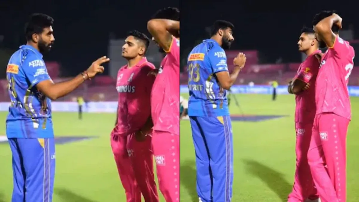 mumbai-indians-vs-rajasthan-royals-match-scorecard-kitna-marega-jasprit-bumrah-gives-bowling-tips-to-rrs-tushar-deshpande-after-their-ipl-2025-clash-watch