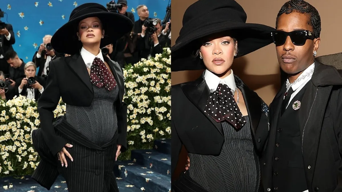 Rihanna Confirms Third Pregnancy With AAP Rocky At Met Gala 2025