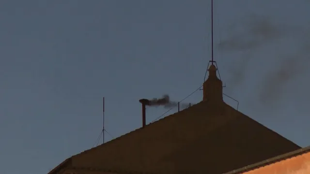 papal-conclave-2025-black-smoke-billows-from-sistine-chapel-in-vatican-as-cardinals-fail-to-elect-new-pope-on-day-1-of-voting