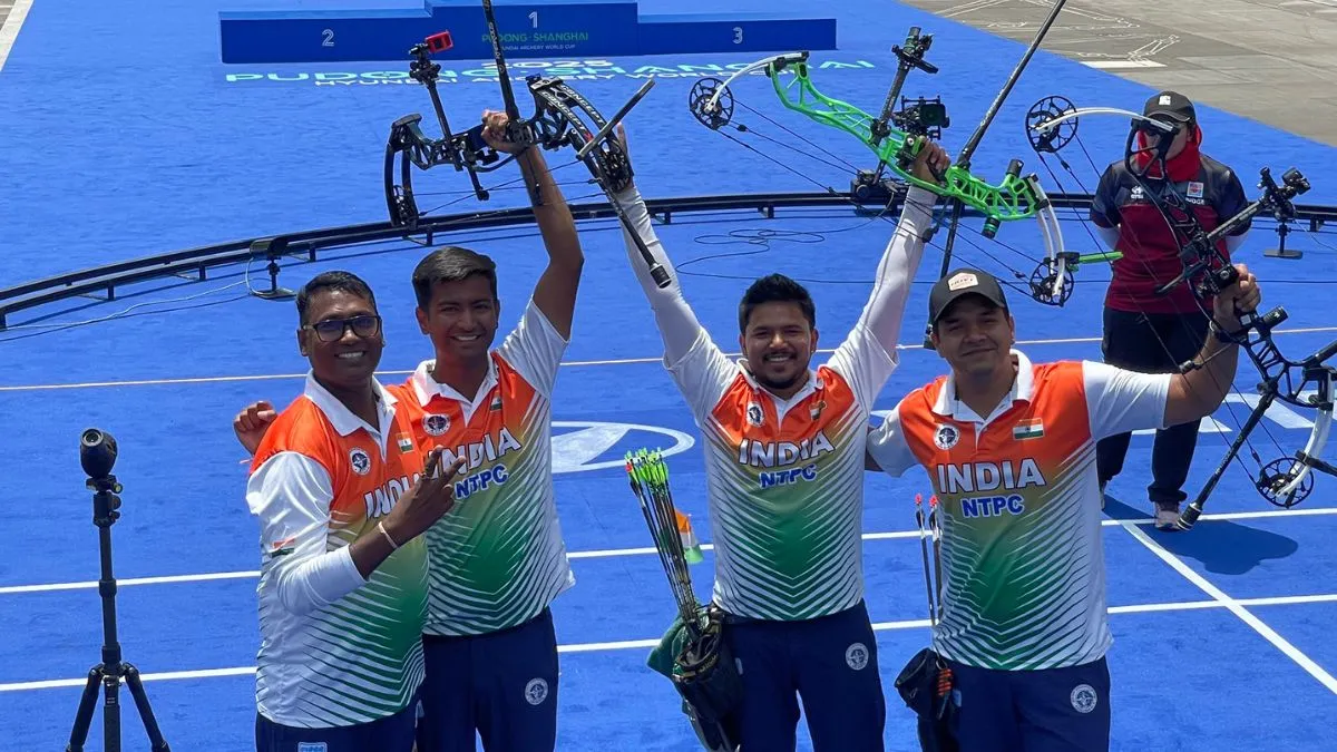 Archery World Cup Stage 2: India Men's Compound Team Wins Gold, Women's ...