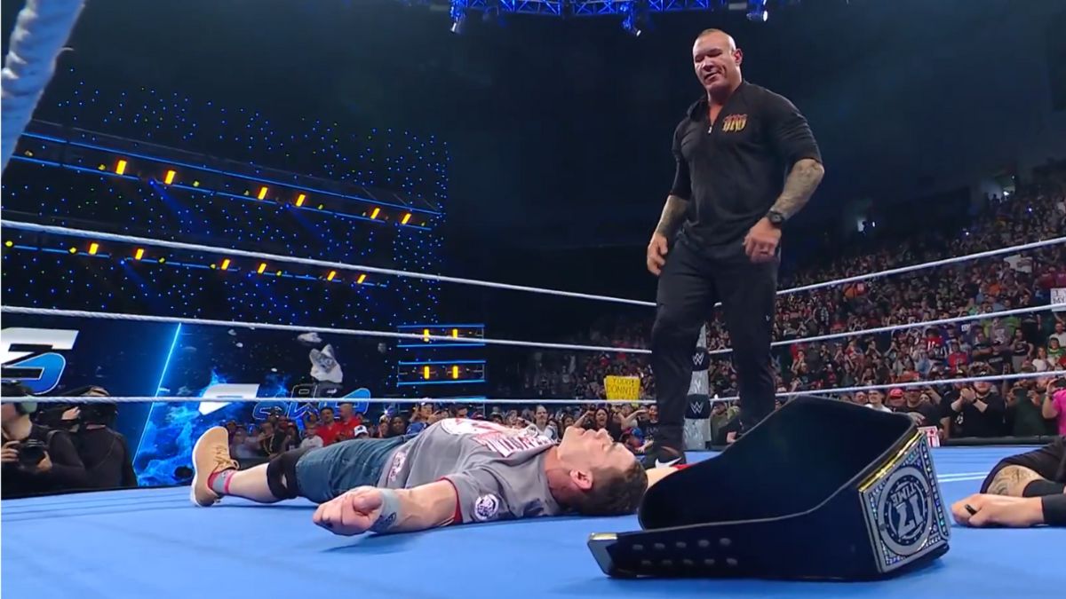 wwe-smackdown-results-may-9-2025-randy-orton-delivers-rko-on-john-cena-all-matches-result-alexa-bliss-charlotte-flair-wwe-updates