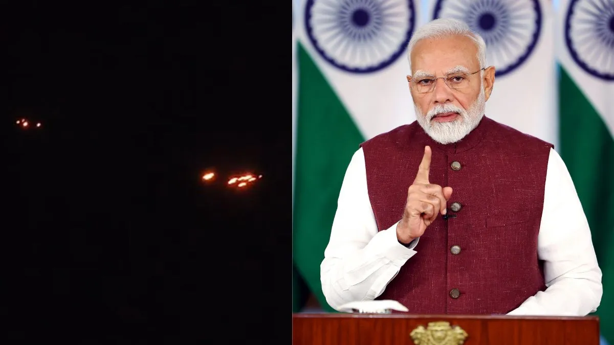 India Pakistan News Live Updates: Red Streaks Seen, Explosions Heard In Samba After PM Modi's Staunch Warning To Pak