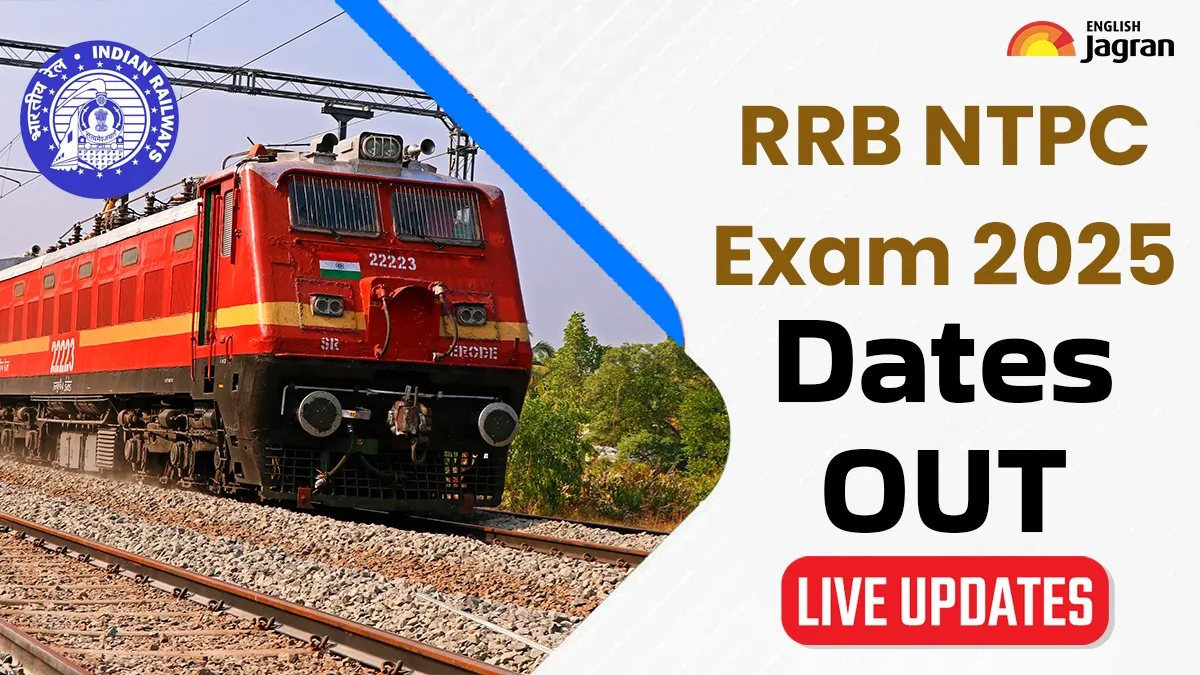 RRB NTPC Exam 2025 Dates Out Highlights: Exam Dates For Graduate-Level Posts Released; UG-Level Exam Dates Awaited, Check Exam Date, Intimation Slip, CBT 1 Admit Card At rrbcdg.gov.in
