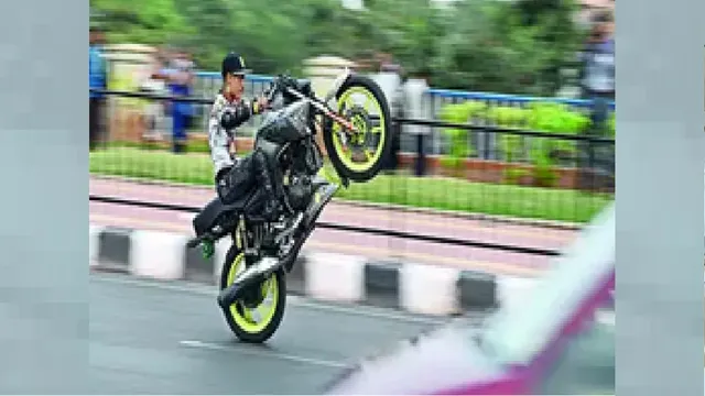 Karnataka high court calls for tougher laws to curb 'wheeling' on roads:  'present provisions are inadequate to take action'