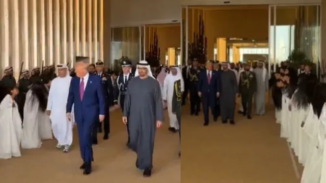 uae-welcomes-trump-with-traditional-hairflipping-alayyala-dance-at-presidential-palace-video-goes-viral-watch