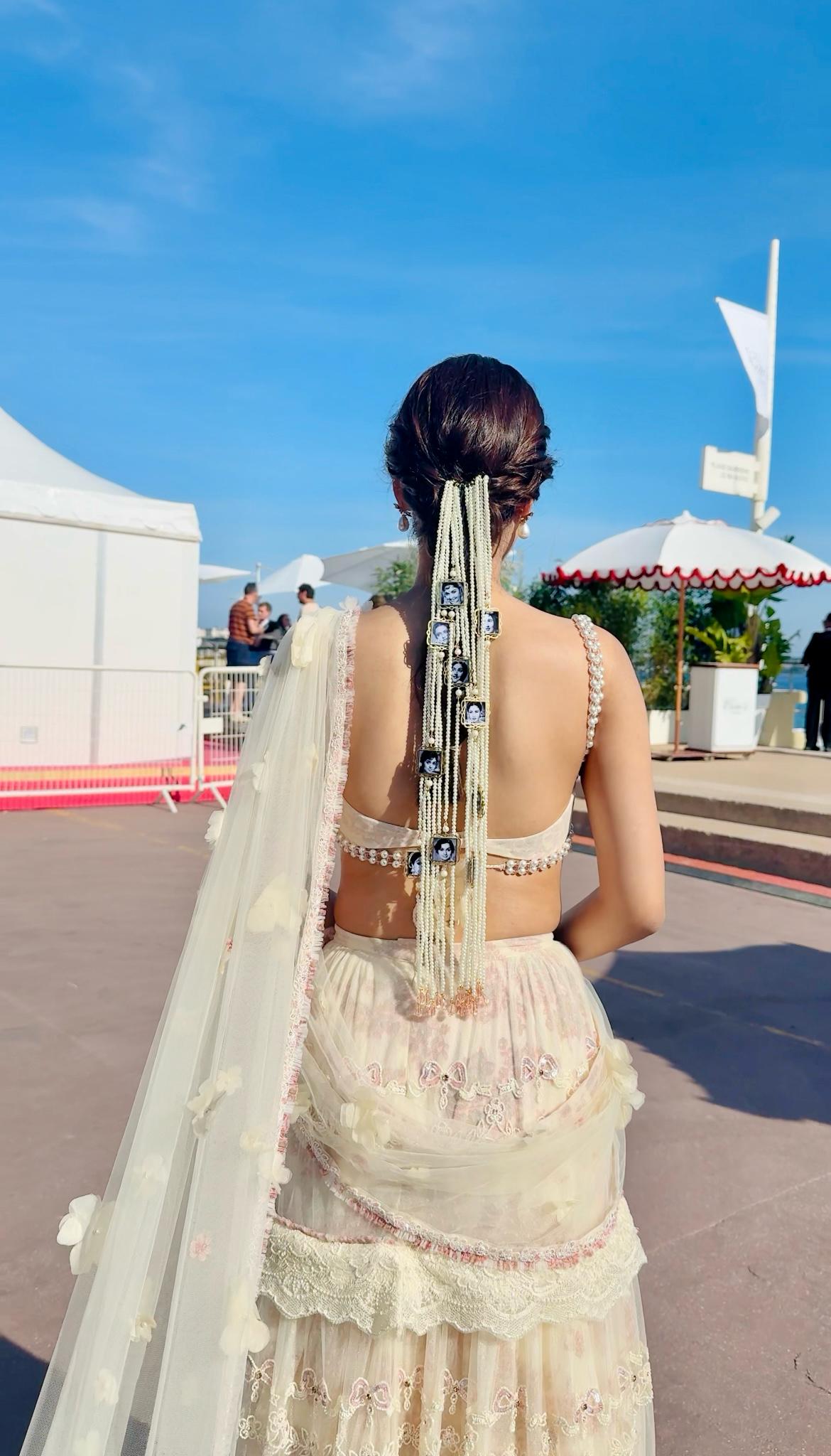 Nitanshi Goel Hairstyle At Cannes