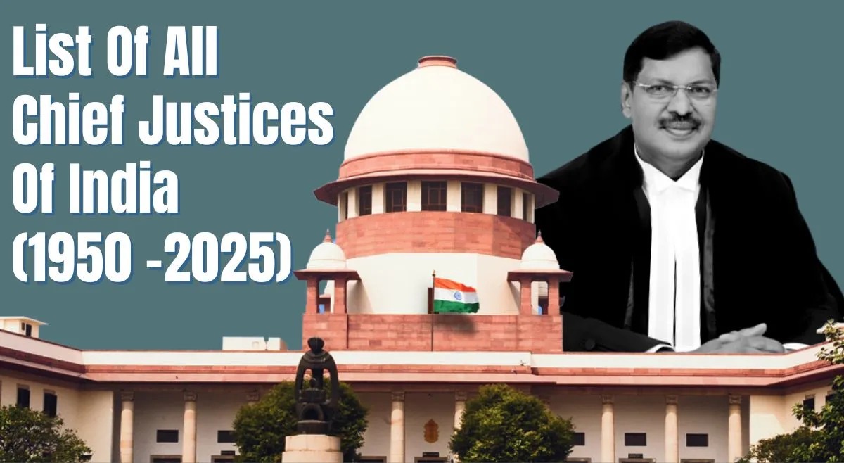 list-of-all-chief-justices-of-india-from-1950-to-2025