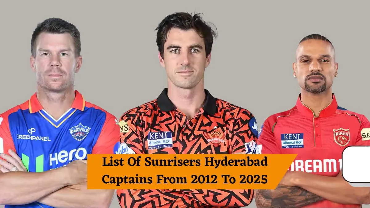 list-of-sunrisers-hyderabad-captains-from-2012-to-2025-kumar-sangakara-to-pat-cummins-and-others-their-achievements-net-worth-and-more