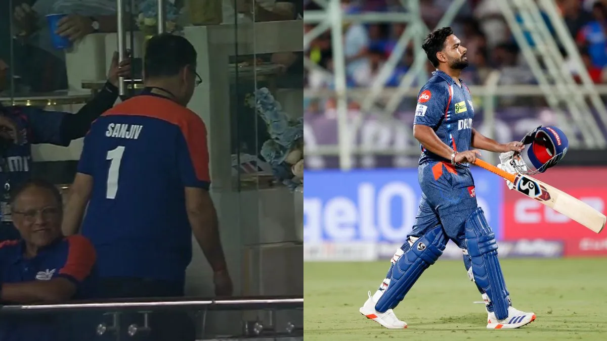 ipl-2025-sanjiv-goenka-reaction-video-after-rishabh-pant-dismissal-in-lsg-vs-srh-match-fans-criticise-lsg-owner-on-social-media
