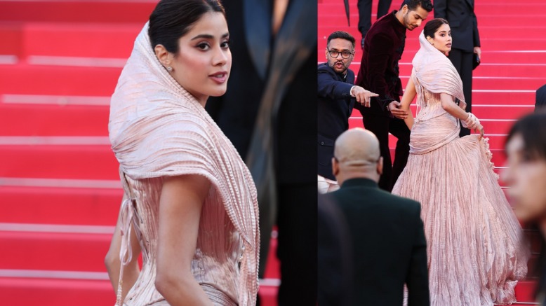 What form of seems is Janhvi Kapoor planning to showcase at Cannes