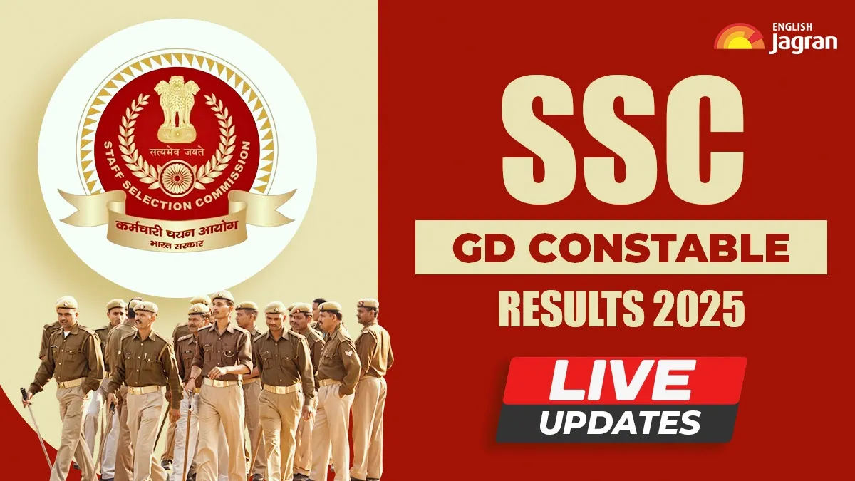 SSC GD Constable Result 2025 Date And Time LIVE Updates: Staff Selection Commission GD Result At ssc.gov.in, Cutoff & Merit List PDF Link Updates