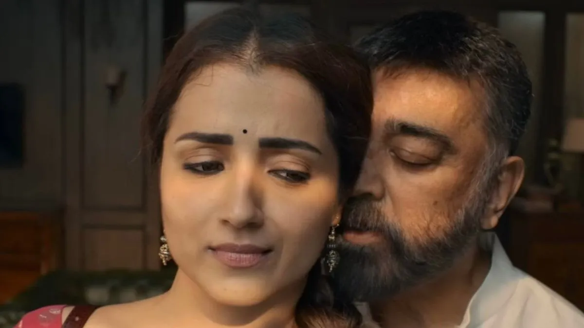 kamal-haasan-and-trisha-krishnan-intimate-scenes-in-thug-life-trailer-sparks-debate-actress-responds-thats-something-i-knew