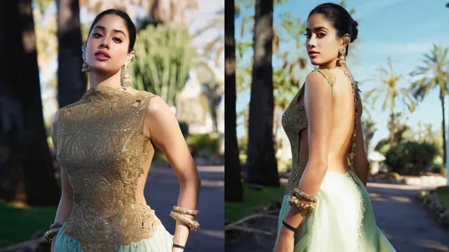 cannes-2025-janhvi-kapoor-adds-traditional-touch-to-her-backless-green-gown-continues-to-make-waves-with-second-look