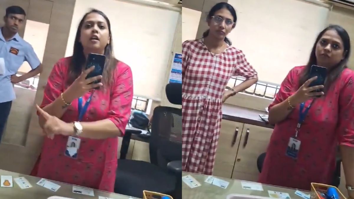 bank-officials-heated-argument-with-bengaluru-customer-over-not-speaking-in-kannada-triggers-outrage-sbi-viral-video