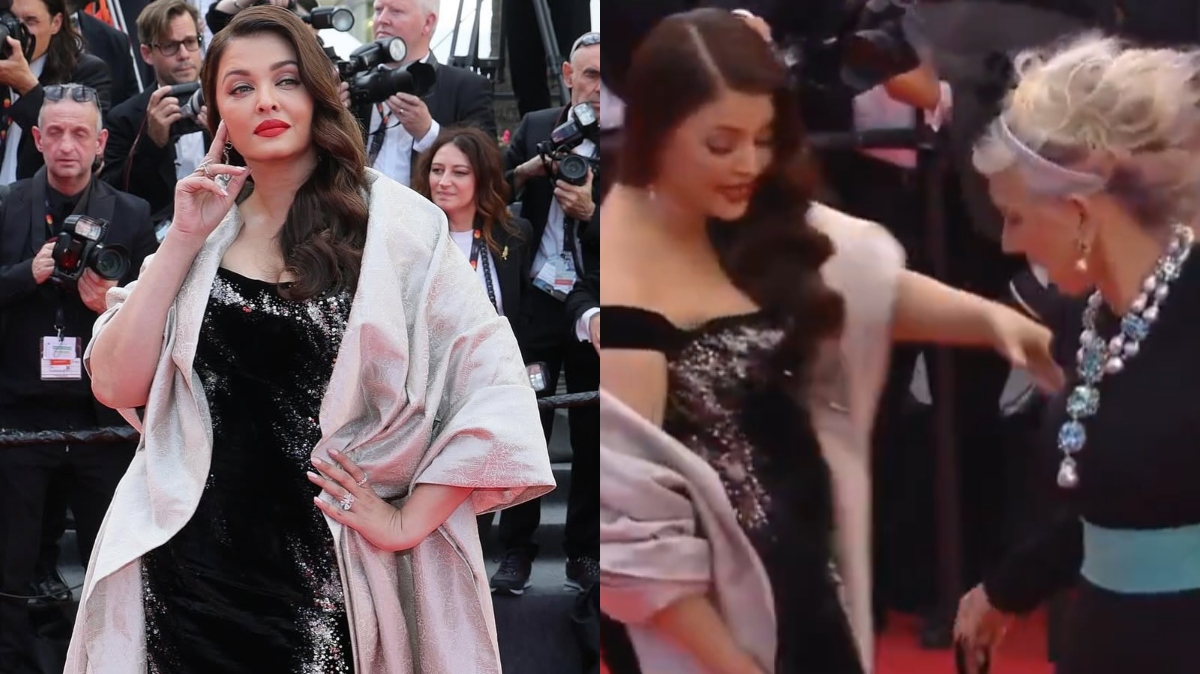 cannes-2025-aishwarya-rai-gracefully-saves-herself-from-wardrobe-malfunction-while-posing-with-helen-mirren-and-cara-delevingne