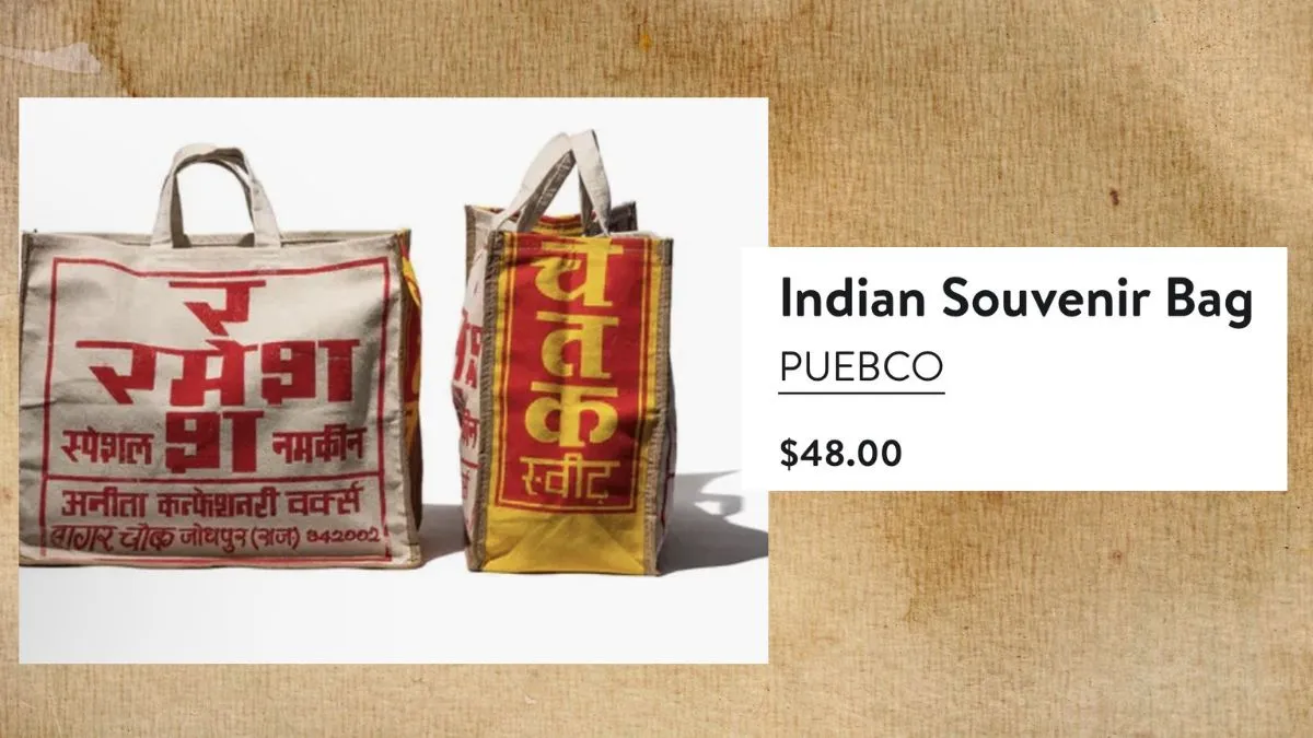 bazaar-ka-jhola-now-costs-more-than-your-zara-purse-the-indian-grocery-bag-is-selling-for-48-in-us-luxury-store