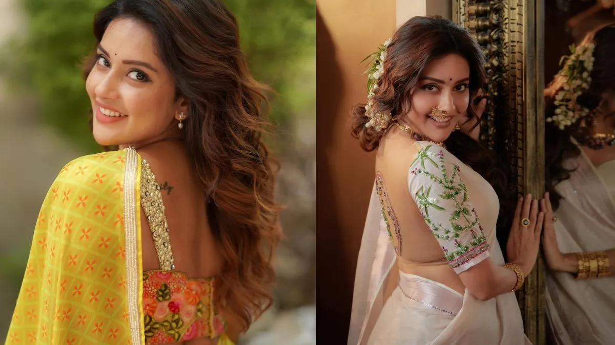 malayalam-actress-mahima-nambiar-inspired-modern-saree-blouse-designs-to-elevate-your-ethnic-wardrobe