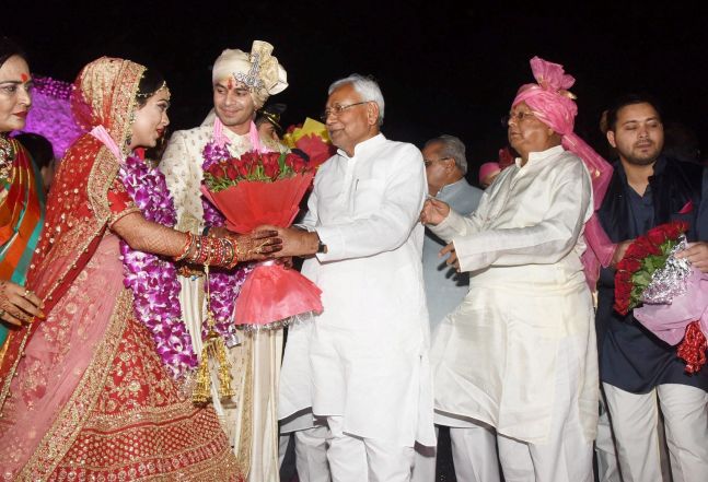 Bihar CM Nitish Kumar tej pratap