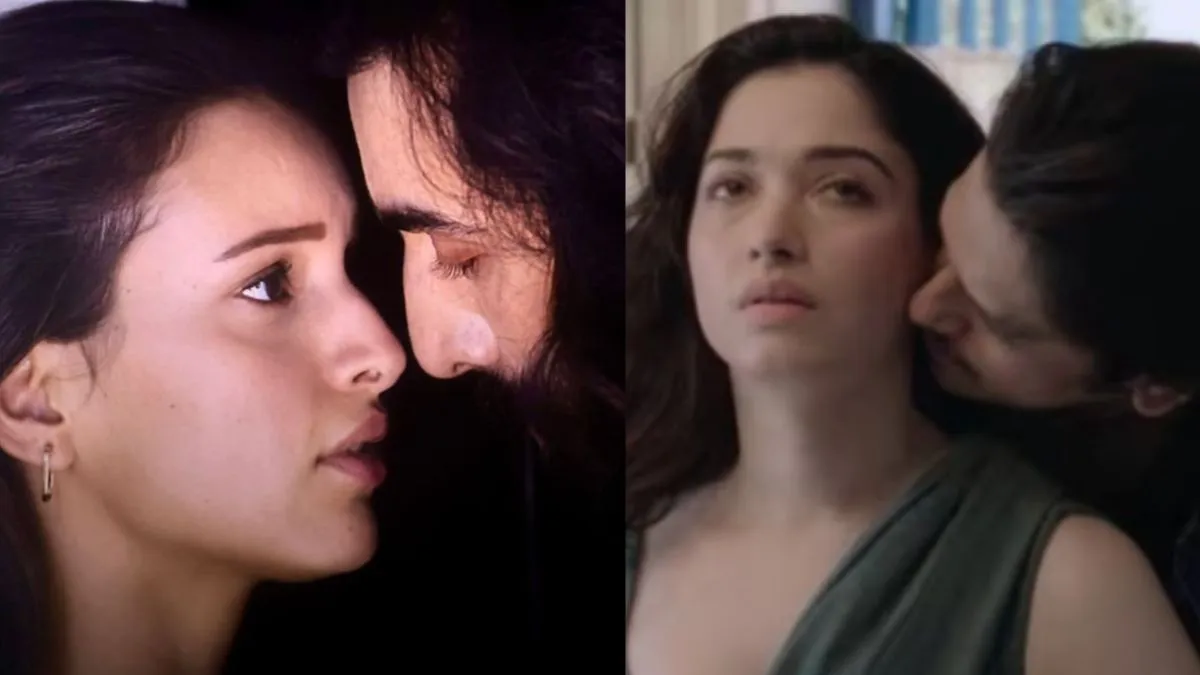 bollywood-intimate-scenes-that-sparked-controversy-triptii-dimri-ranbir-kapoor-in-animal-tamannaah-bhatia-vijay-varma-in-lust-stories-2-top-5