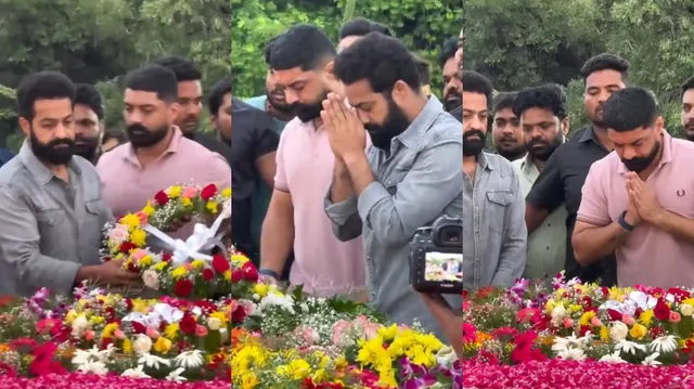 jr-ntr-kalyan-ram-pay-homage-to-grandfather-and-legendary-telugu-actor-ntr-on-his-102nd-birth-anniversary-watch