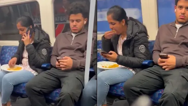 indian-woman-eats-rice-with-hands-on-london-train-viral-video-sparks-fierce-debate