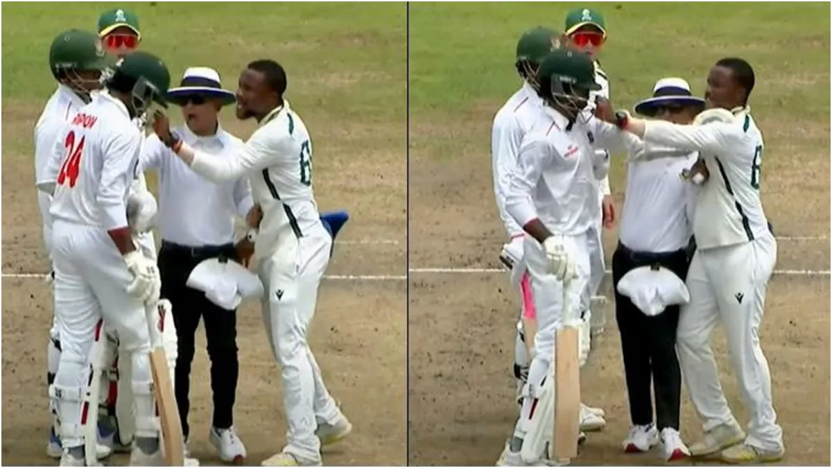 bangladesh-national-cricket-team-cricketer-gets-into-on-field-scuffle-with-south-africa-tshepti-ntuli-video