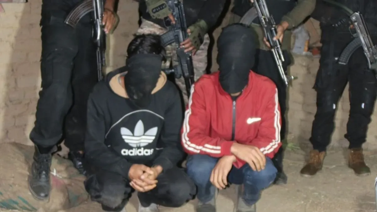 Two Lashkar Terrorists Surrender In JK’s Shopian During Search Operation; Huge Arms Haul Recovered