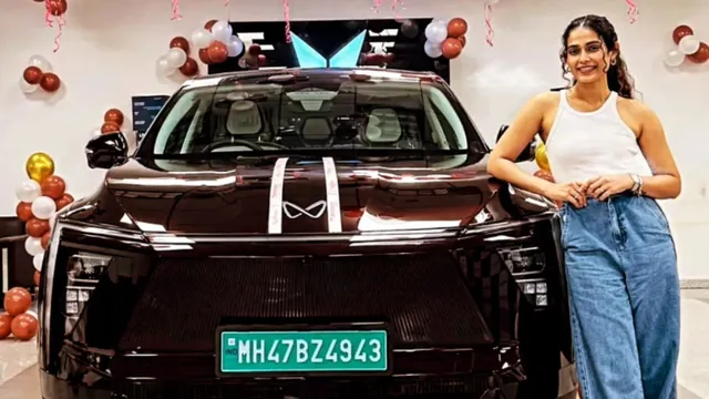 actress-aakanksha-singh-buys-new-mahindra-xev-9e-joins-ar-rahman-and-other-celebrities