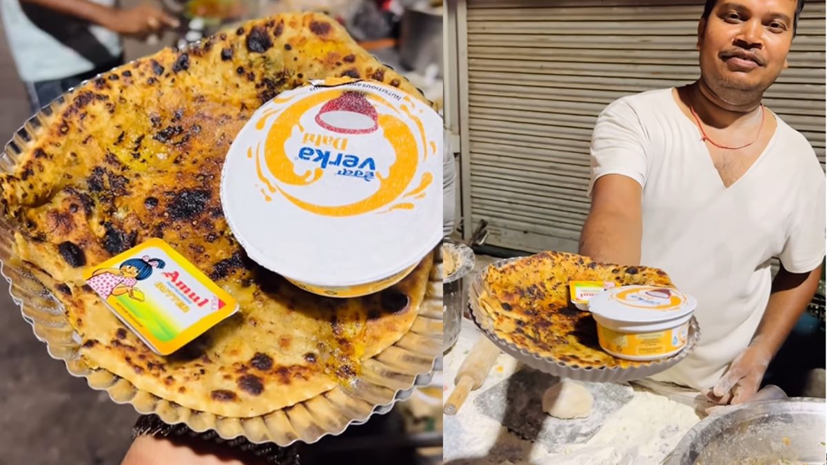 Bizarre Food Combination: Street Vendor’s Unusual Mango Parantha Leaves Internet Divided
