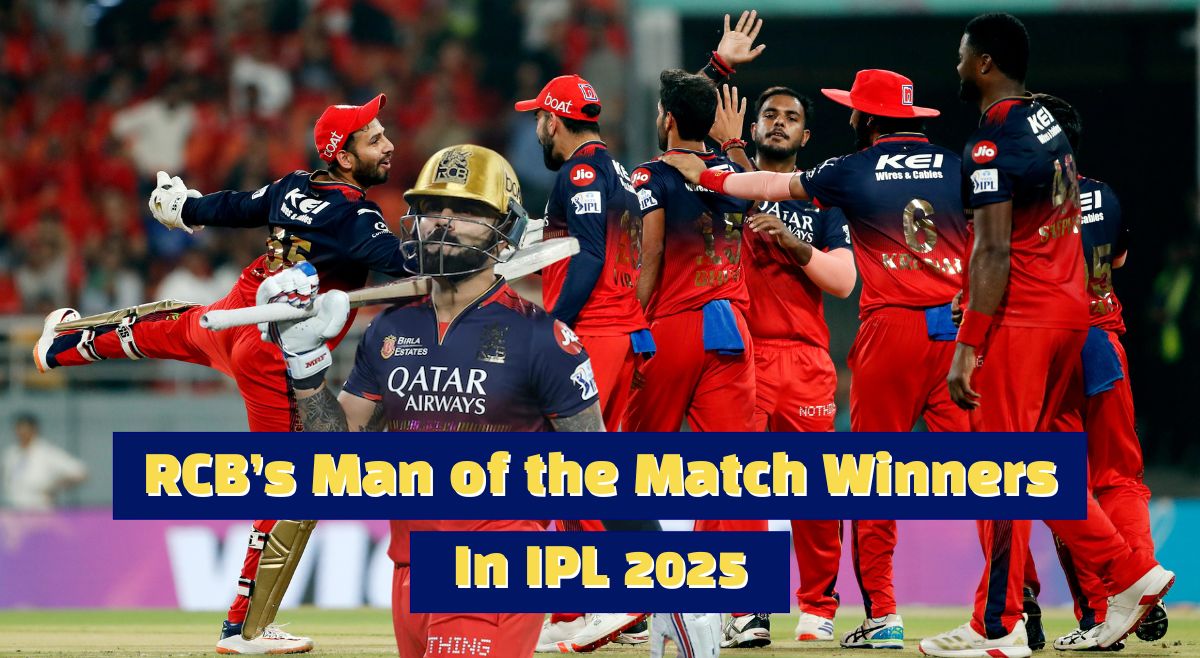 List Of RCB Players Who Won Man Of The Match Awards In IPL 2025