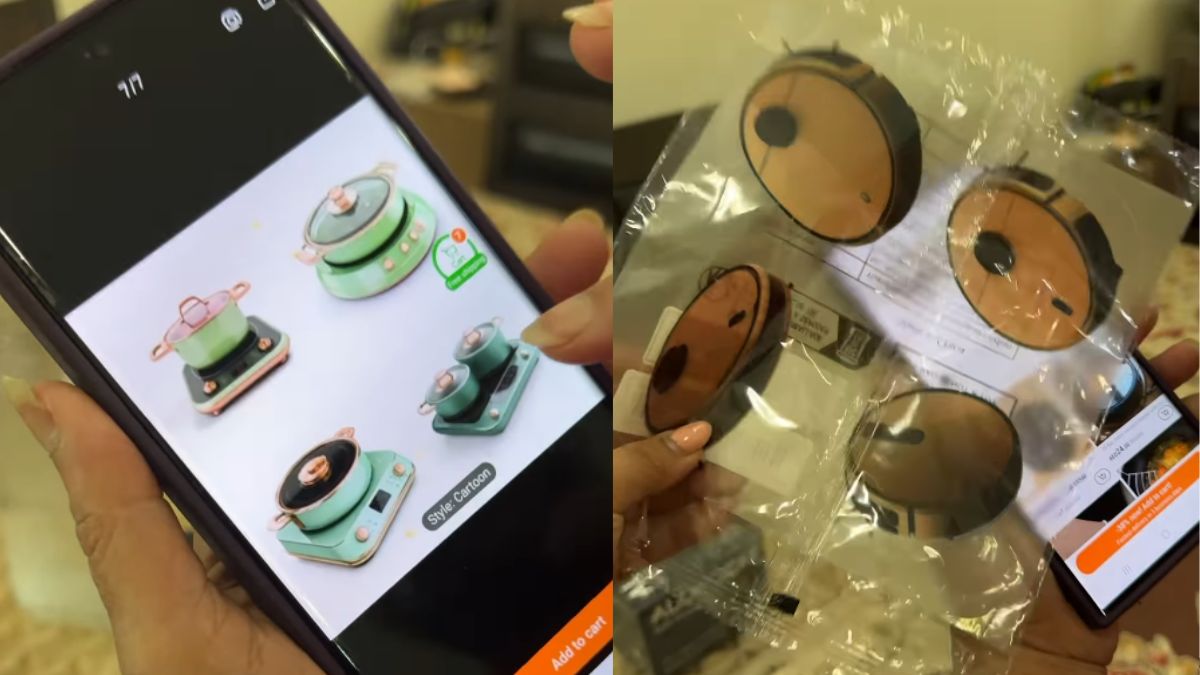 China’s Temu Sends Stickers Instead Of Home Essentials, Leaving Indian Mom Shocked | Viral Video