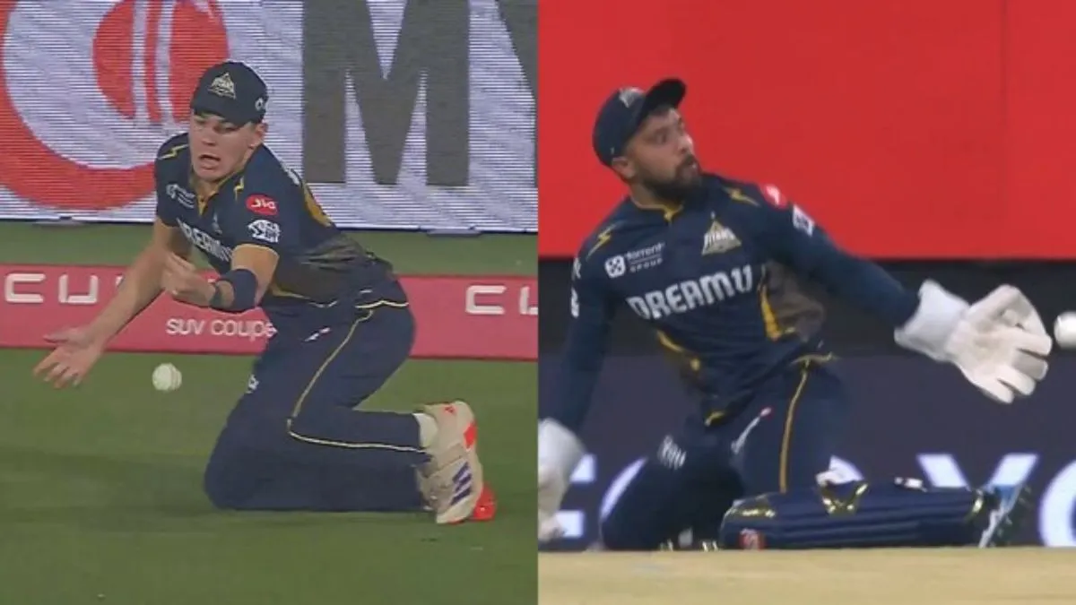 MI vs GT IPL 2025 Eliminator: Gerald Coetzee, Kusal Mendis Drop Easy Sitter To Give Rohit Sharma Crucial Lifeline | Watch
