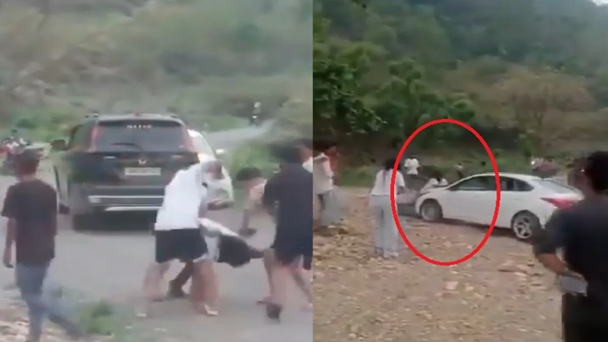 Dehradun Road Rage: Head-On-Collision Of Two Vehicles Leads To Brutal Roadside Fight, Dramatic Video Emerges; Nine Held