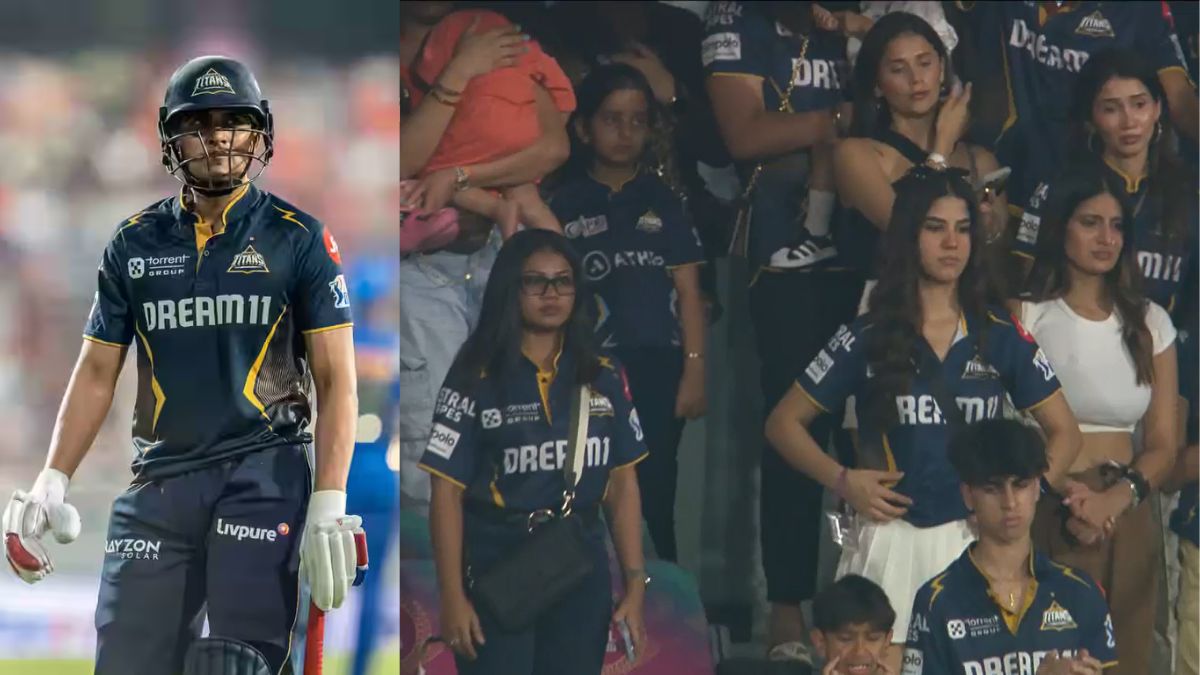 GT vs MI IPL 2025: Shubman Gill's Sister In Tears, Ashish Nehra's Son Heartbroken After GT's Defeat In Eliminator | Watch