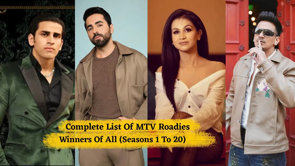 Complete List Of MTV Roadies Winners Of All (Seasons 1 To 20): Ranvijay Singha To Prince Narula And Others- Kushal Aka Gullu Tanwar Lifts The Trophy For Season 20