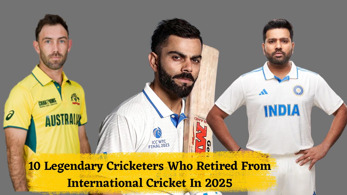 10 Legendary Cricketers Who Retired From International Cricket In 2025: Glenn Maxwell, Virat Kohli, Rohit Sharma And Others