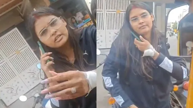 bengaluru-woman-hits-auto-driver-with-slipper-in-public-spat-later-apologises-viral-video