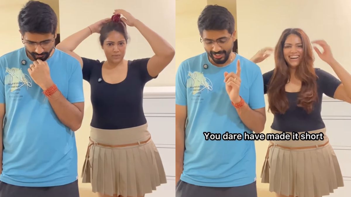 Woman Surprises Husband With Short Hair In Viral Video, His Reaction Sparks Online Debate