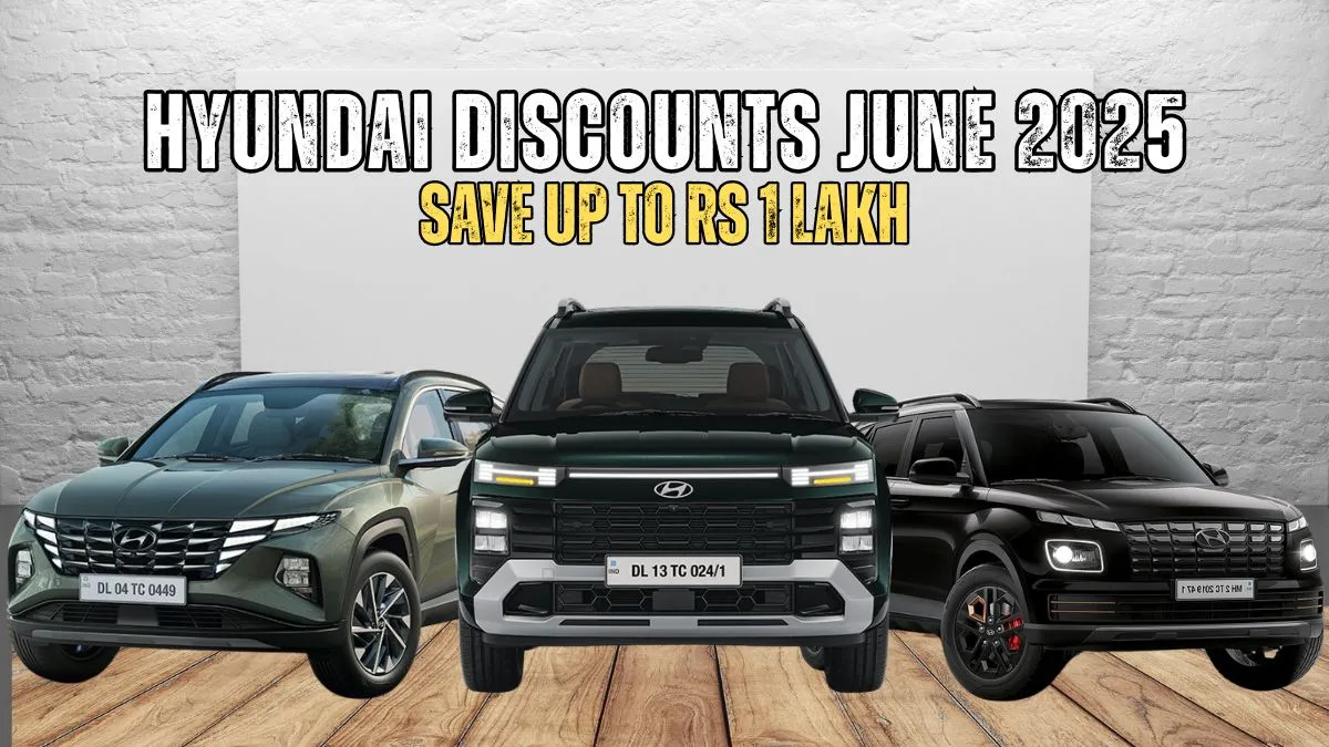 Hyundai Discounts June 2025: Save Up To Rs 1 Lakh On Venue, Alcazar ...