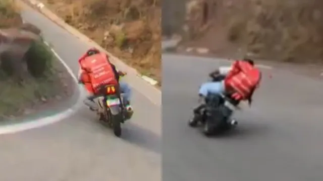 zomato-riders-jaw-dropping-motogp-style-highspeed-stunts-on-mountains-watch-viral-video