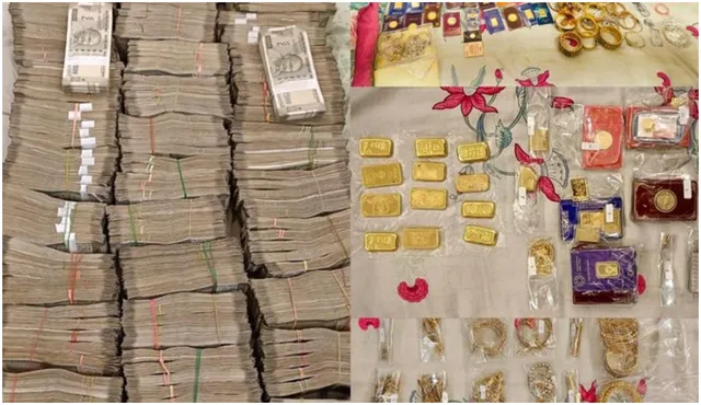 rs-1-crore-cash-35-kg-gold-2-kg-silver-cbi-makes-huge-seizure-in-raid-on-irs-officers-premises-in-bribery-case